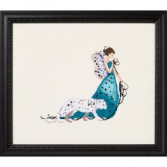 Miss Leopard - Daughters of the Wild Collection - Nora Corbett (Stickvorlage)