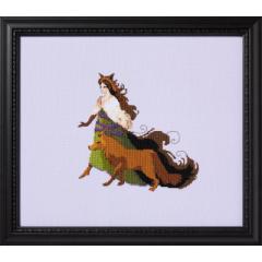 Miss Brown Wolf - Daughters of the Wild Collection - Nora Corbett (Stickvorlage)