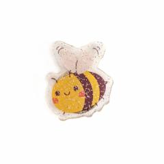 Leti Stitch - Needle Minder Smiling Bee