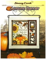 Stickvorlage Stoney Creek Collection - Autumn Banner