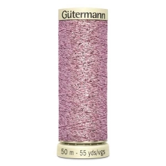 Gütermann Metalleffekt-Faden W 331 - Farbe 624 rosa