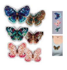 Riolis Stickpackung - Soaring Butterflies