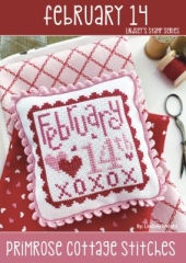 Stickvorlage Primrose Cottage Stitches - February 14