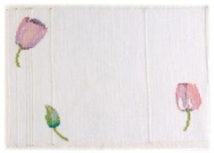 Fremme Stickpackung - Platzset Tulpen
