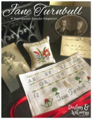 Stickvorlage Darling & Whimsy Designs - Jane Turnbull Sampler