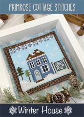 Stickvorlage Primrose Cottage Stitches - Winter House