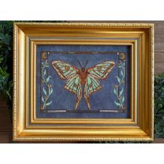 Spanish Moon Moth - Petal Pusher (Stickvorlage)