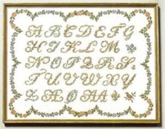 Haandarbejdets Fremme - Blumenalphabet