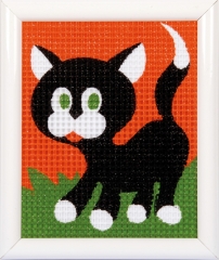 Vervaco Verachtert - Stickbild Katze