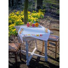 Vervaco Verachtert - Tischdecke Wildblumen