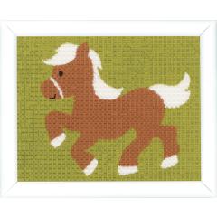 Vervaco Verachtert - Stickbild Pony