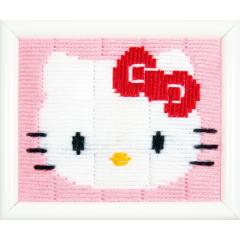 Vervaco Stickpackung - Hello Kitty 16x12,5 cm