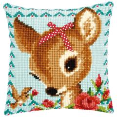 Vervaco Verachtert - Kreuzstichkissen Bambi