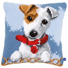 Vervaco Verachtert - Kreuzstichkissen Jack Russel