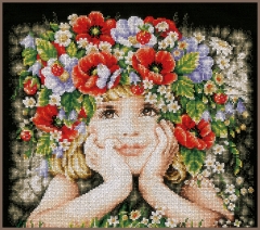 Lanarte - Girl with flowers