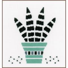Vervaco Verachtert - Stickbild Sukkulenten