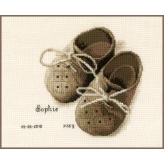 Vervaco Verachtert - Geburtsbild Erste Schuhe