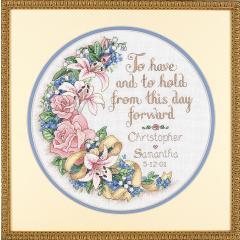 Stickpackung Dimensions - To Have and To Hold Wedding Record