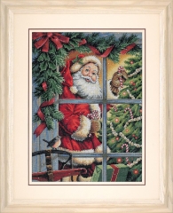 Stickpackung Dimensions - Candy Cane Santa