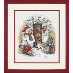 Stickpackung Dimensions - Garden Shed Snowman