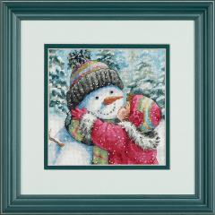 Stickpackung Dimensions - A Kiss for Snowman