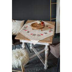 Vervaco Verachtert - Tischdecke Weihnachten bedruckt