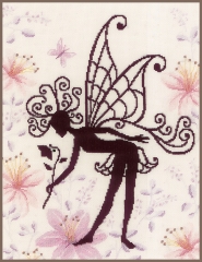 Lanarte - Flower fairy silhouette