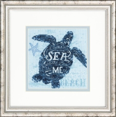 Stickpackung Dimensions - Sea Turtle 15,2x15,2 cm