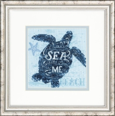 Stickpackung Dimensions - Sea Turtle