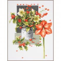 Lanarte Stickpackung - Holly Jolly Amaryllis