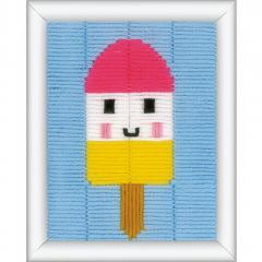 Vervaco Verachtert - Stickbild Eis am Stiel