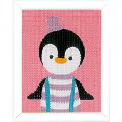 Vervaco Verachtert - Stickbild Pinguin