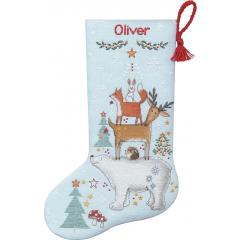 Stickpackung Dimensions - Woodland Stack Stocking