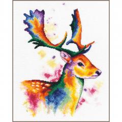 Lanarte - Deer in rainbow colours