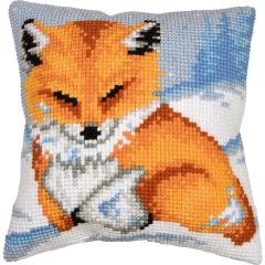 Kleiner Fuchs - Kreuzstichkissen Vervaco Verachtert (Stickkissen)
