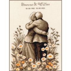 Hochzeit Ewige Liebe - Vervaco Verachtert (Stickpackung)