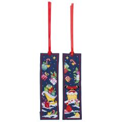 Lesezeichen Weihnachten 2er-Set - Vervaco Verachtert (Stickpackung)
