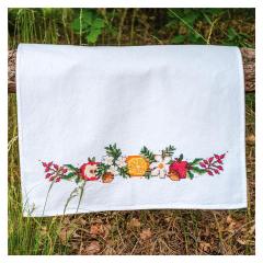 Geschirrtuch Weihnachtsfrüchte - Vervaco Verachtert (Stickpackung)