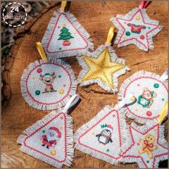 Stickpackung Vervaco - Christmas Ornaments