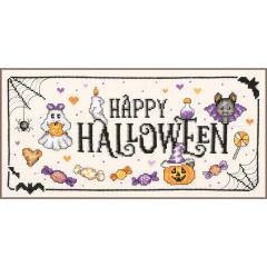 Stickpackung Vervaco - Happy Halloween