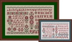 Stickvorlage Happiness Is Heartmade - Floral Sampler 1