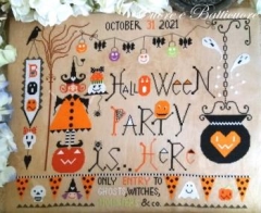 Stickvorlage Cuore E Batticuore - Halloween Party