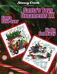 Stickvorlage Stoney Creek Collection - Santa's Toys Ornaments III