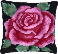 Stickpackung Needleart World - Kreuzstichkissen Classical Rose