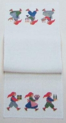 Fremme Stickpackung - Läufer Nissenweihnacht