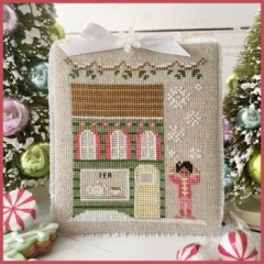 Stickvorlage Country Cottage Needleworks - Nutcracker Village 3 Chinese Tea Room