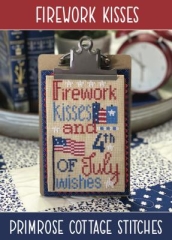 Stickvorlage Primrose Cottage Stitches - Firework Kisses