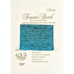 Rainbow Gallery Petit Treasure Braid - Mediterranean Blue