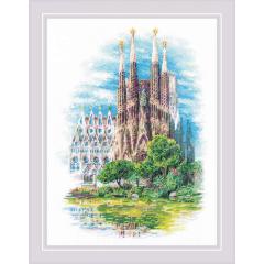 Riolis - Stickbild Sagrada Familia