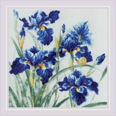 Riolis Stickpackung - Blue Irises